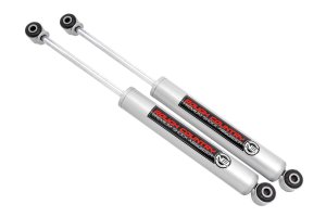 Dodge Raider Shocks - Rear - Rough Country - N3 - Metallic Silver - '87-'89